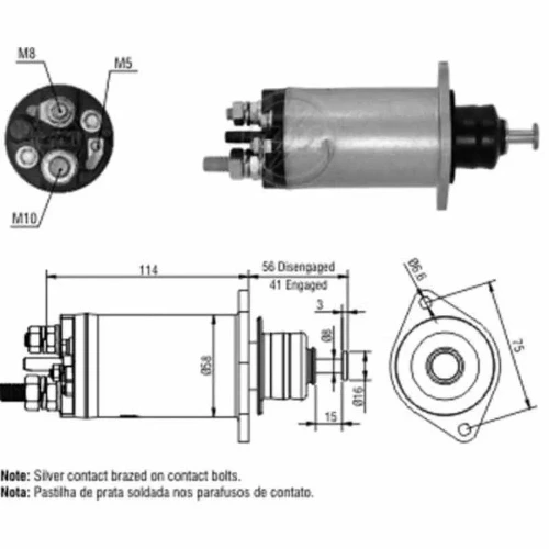SOLENOIDE ZM2818