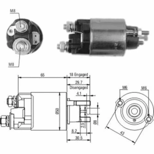 SOLENOIDE ZM708